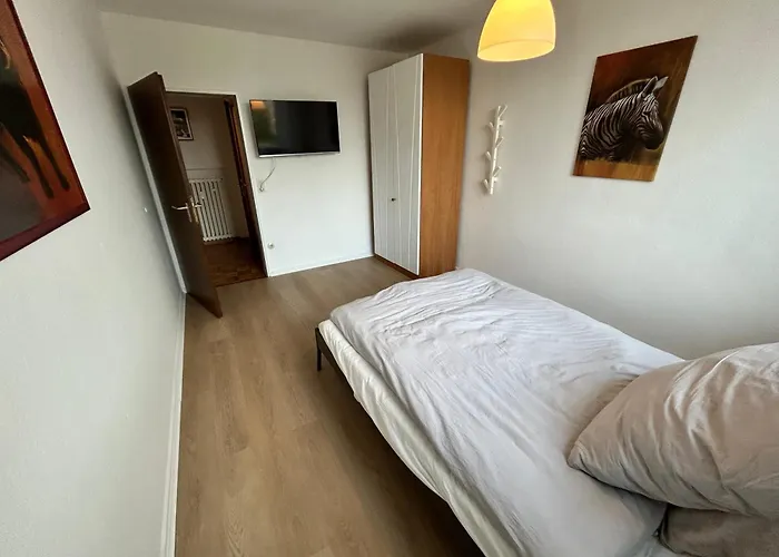 Apartmán Geraeumige Ferienwohnung Emsaue